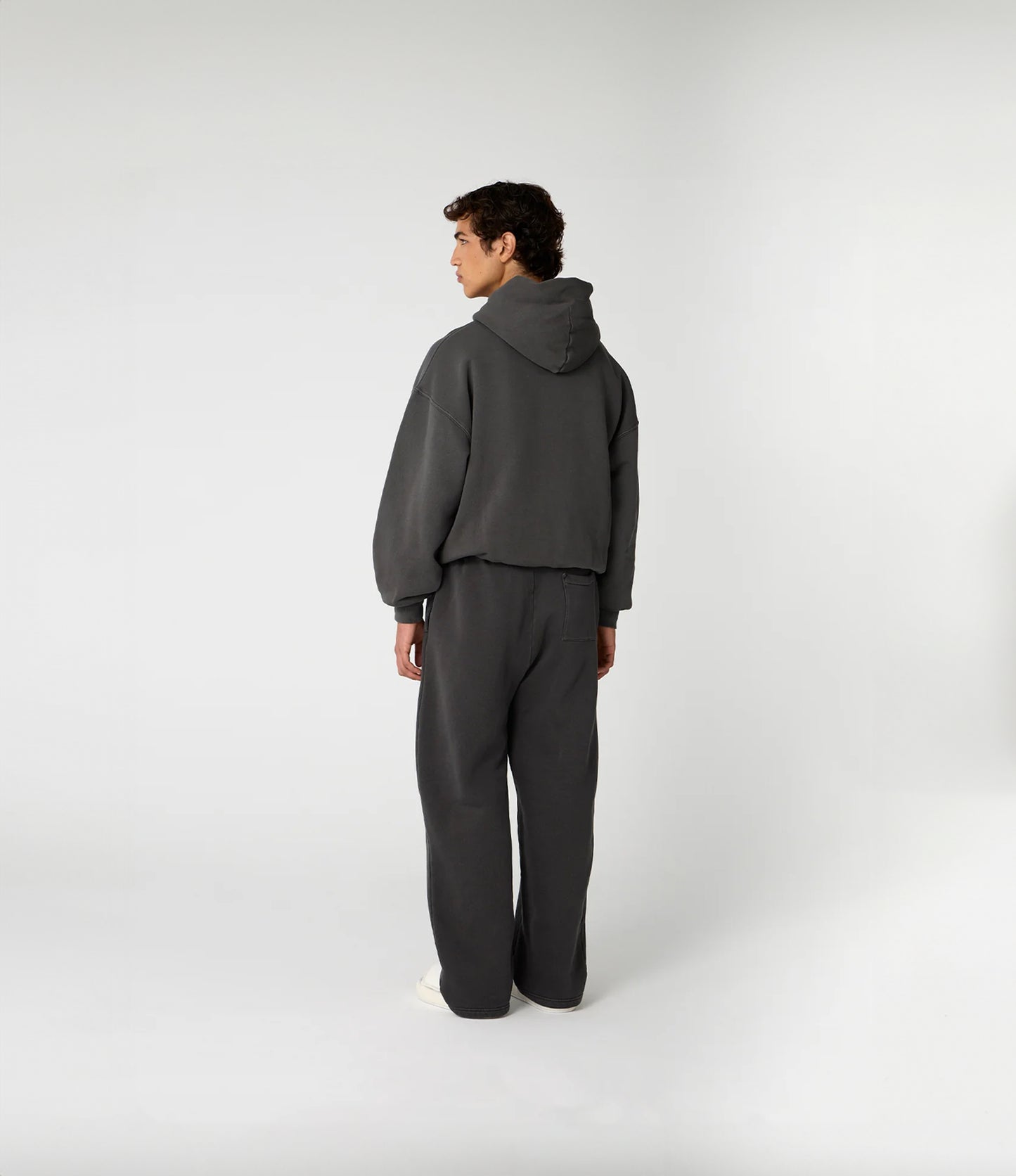 OVERSIZE ORIGINS HOODIE - ANTHRACITE