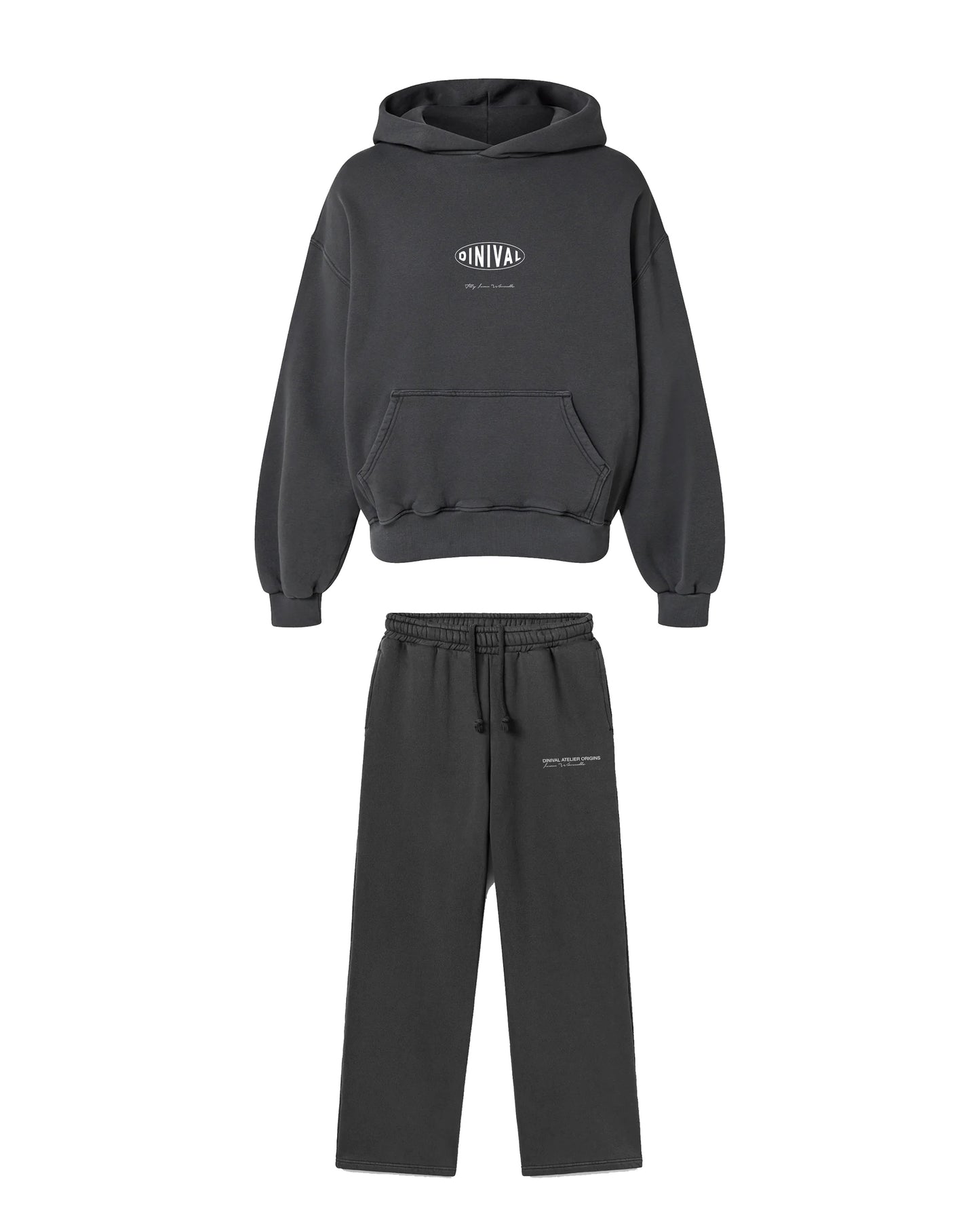 OVERSIZE ORIGINS SWEATSUIT - ANTHRACITE