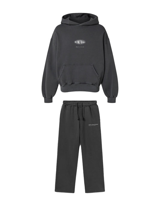 OVERSIZE ORIGINS SWEATSUIT - ANTHRACITE