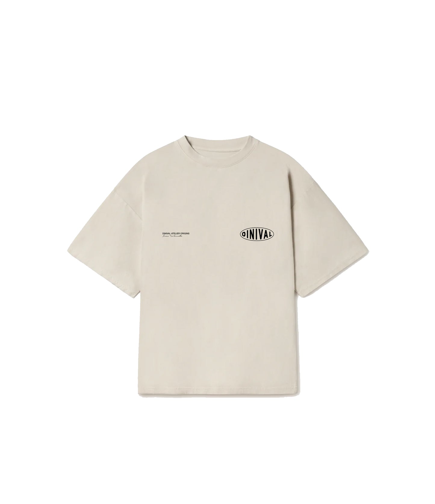 TSHIRT - WORN WHITE (SAMPLE)