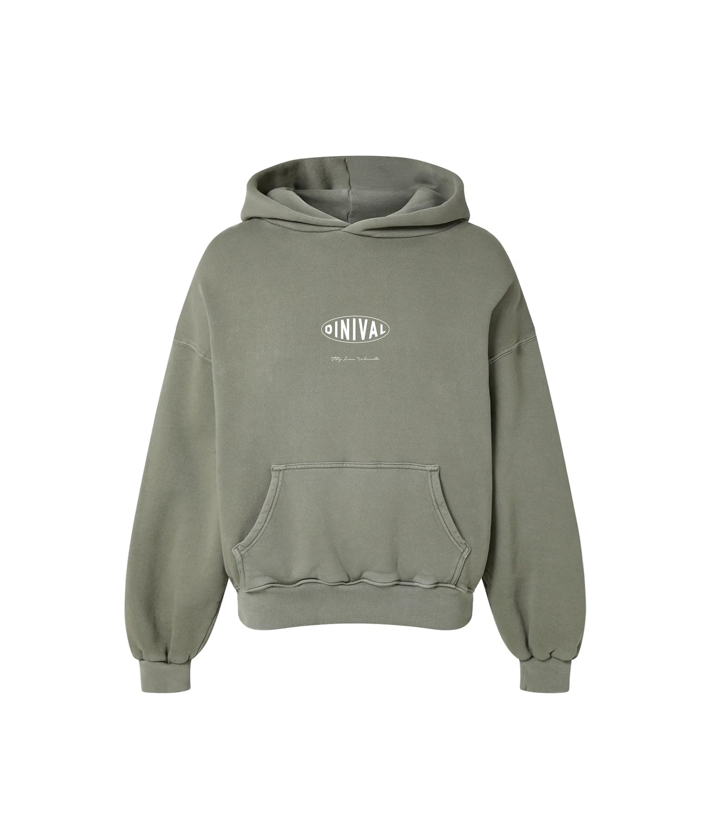 OVERSIZE ORIGINS HOODIE - VINTAGE OLIVE