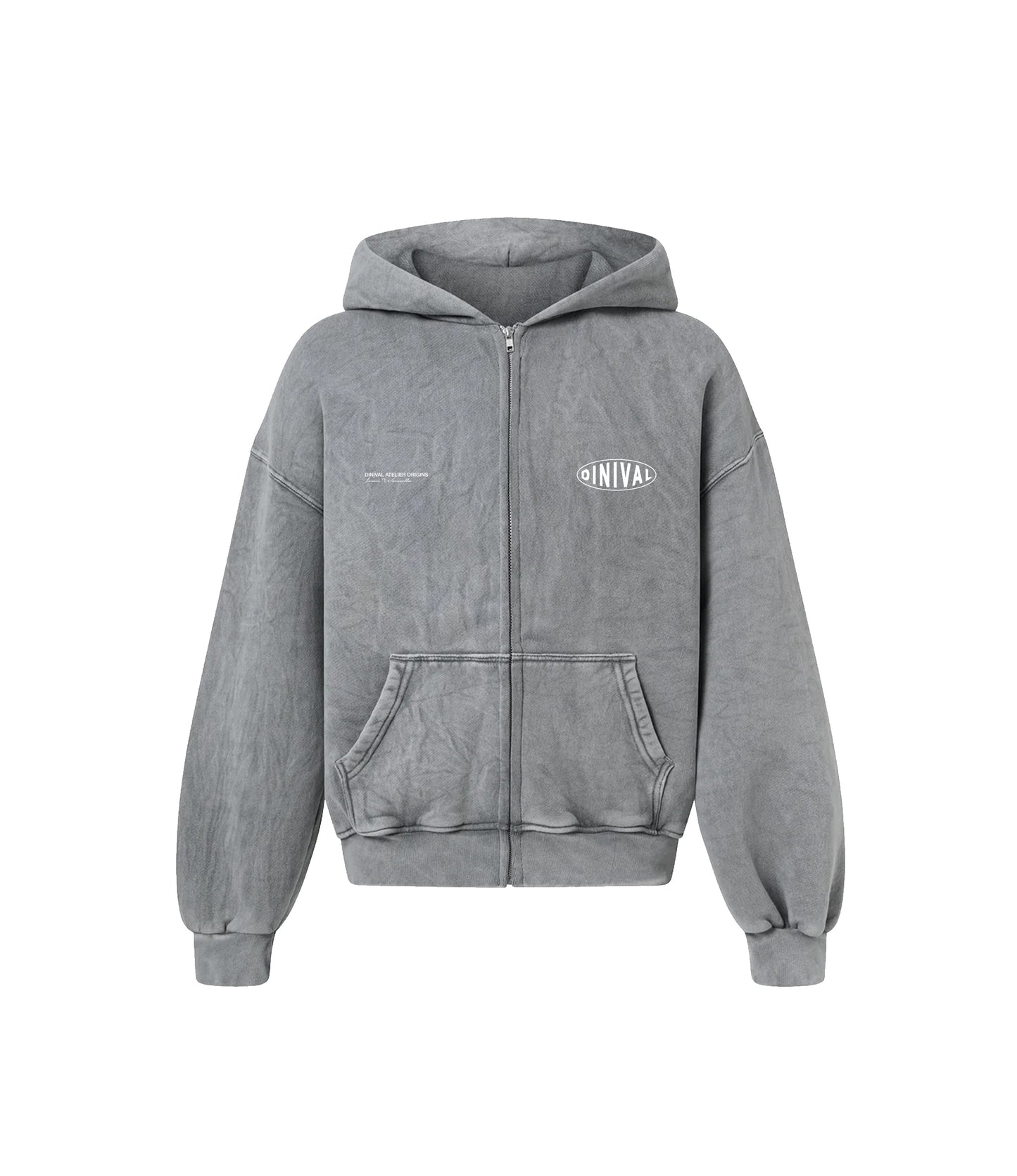 ZIPPER - VINTAGE GRAY (SAMPLE)